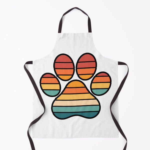 Item preview, Retro Sunset Paw Print Pet Lover Gift designed and sold by Dmo3HarkoArt.
