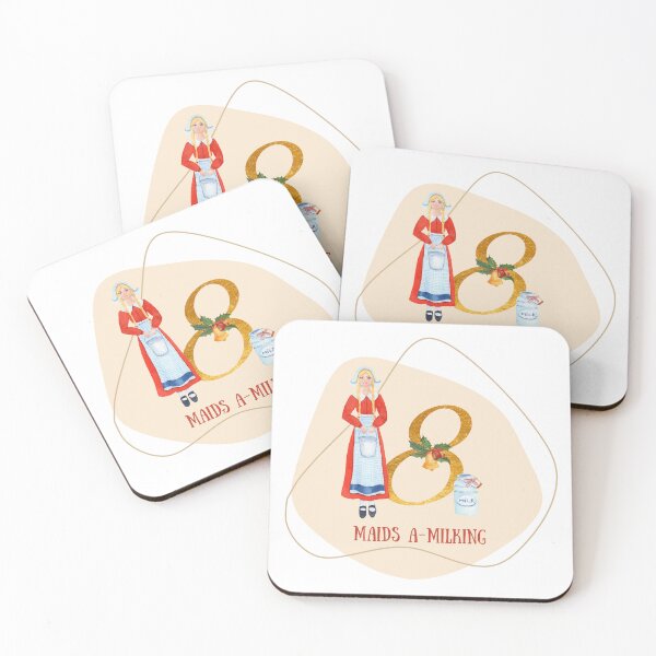 Item preview, Eight Maids A-milking designed and sold by S-and-W-4ever.