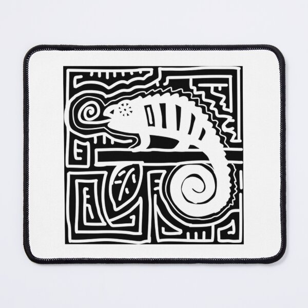 Item preview, Chameleon In Spiral Folk Motion designed and sold by PrintifycraftCo.