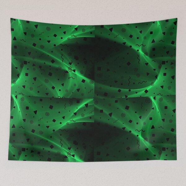 Item preview, Green Background Abstract Pattern Design  designed and sold by shoppersgallery.