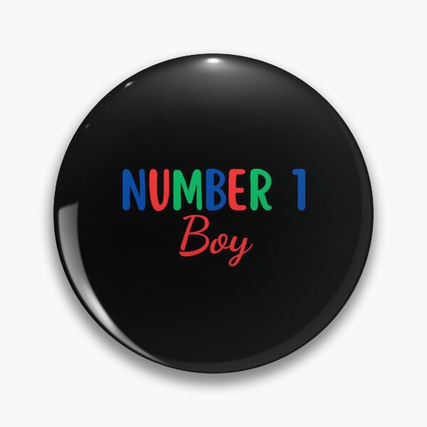 Item preview, Number 1 Boy (C) designed and sold by DixieGirlStudio.
