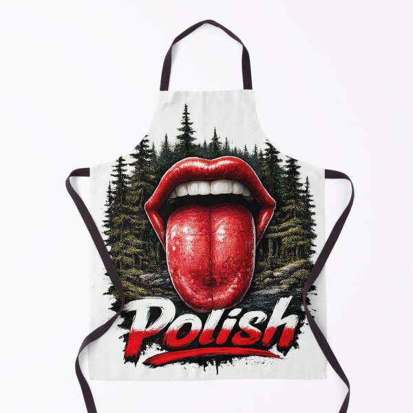 Artikelvorschau, Polnische Zunge Waldgrafik, kräftiger roter Stil, inspiriert von Polen entworfen und verkauft von Woodpecker0.