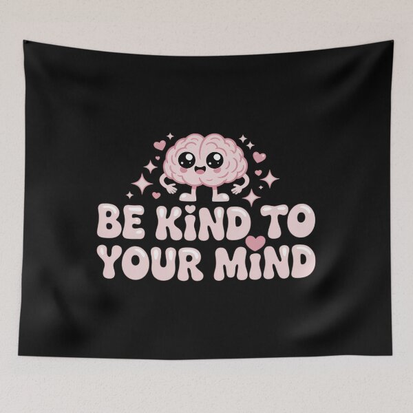 Item preview, BE KIND TO YOUR MIND  designed and sold by sailorjessiArt.