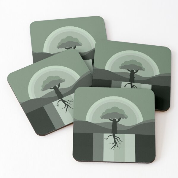 Item preview, Hidden Roots of Growth Minimal Nature Illustration designed and sold by BengBenz.