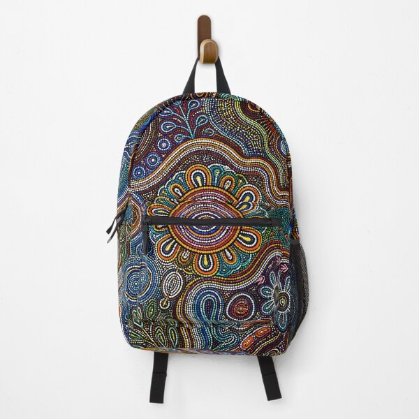 Item preview, Aboriginal Inspired Dot Art - The Floral Cycle of Nature designed and sold by GrinGalore.