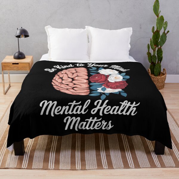 Item preview, Be Kind To Your Mind Women Mental Health Awareness designed and sold by sailorjessiArt.
