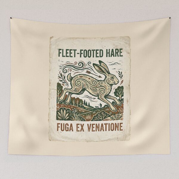 Item preview, Folklore Witchcraft and Hare Mystical Art designed and sold by SplashTastic.