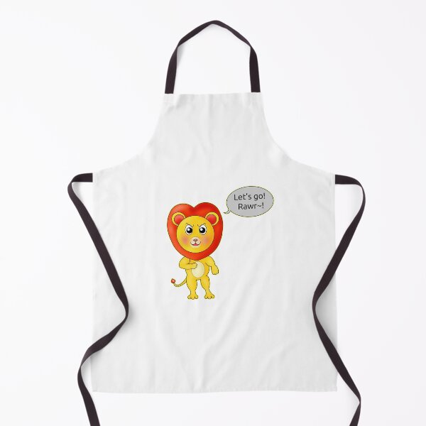 Item preview, Cute Motivational Kawaii Lion Heart Mane Rawr designed and sold by BalRaju-Doodles.