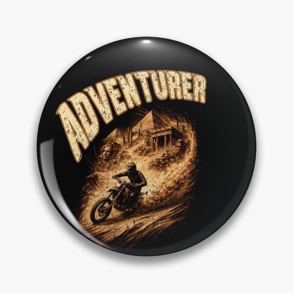 Item preview, Adventurer Moto - Ancient Ruins Dirt Bike - Dual Sport Rider designed and sold by Jt41.