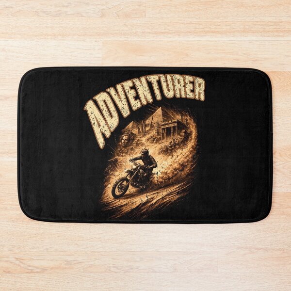 Item preview, Adventurer Moto - Ancient Ruins Dirt Bike - Dual Sport Rider designed and sold by Jt41.