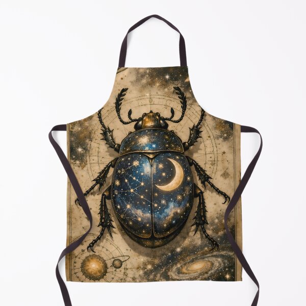 Item preview, Astral Entomology | Celestial Beetle & Star-Map Vintage Scientific Illustration designed and sold by Studio77-Gothic.