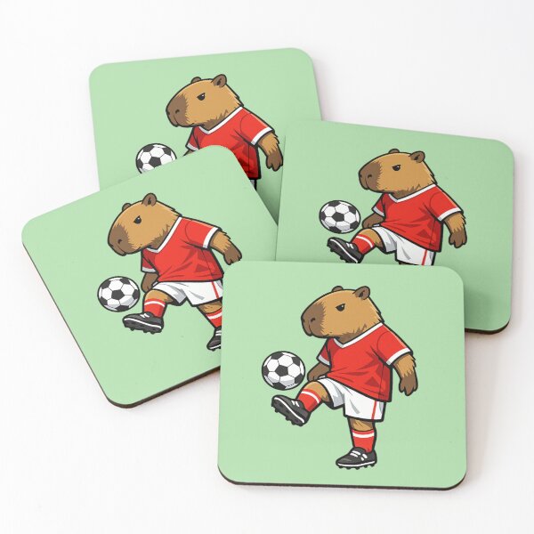 Item preview, Soccer Capybara – Funny Animal Sports Art designed and sold by Dogandesighn.