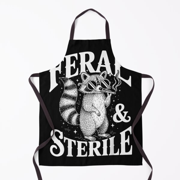 Item preview, Vasectomy Feral and Sterile Raccoon designed and sold by goombi-creative.