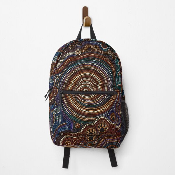 Item preview, Aboriginal Inspired Dot Art - Spiral of Fauna designed and sold by GrinGalore.