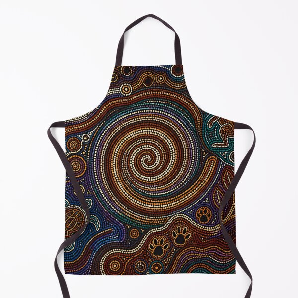 Item preview, Aboriginal Inspired Dot Art - Spiral of Fauna designed and sold by GrinGalore.