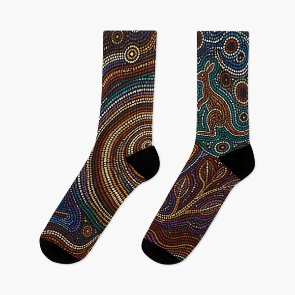 Item preview, Aboriginal Inspired Dot Art - Spiral of Fauna designed and sold by GrinGalore.