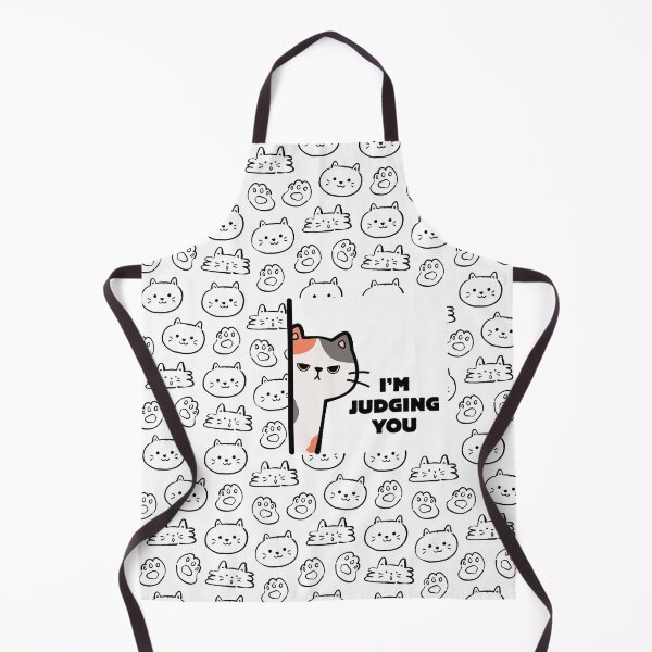 Item preview, Sassy Judging Cat Pattern - I'm Judging You designed and sold by ANoelleART.