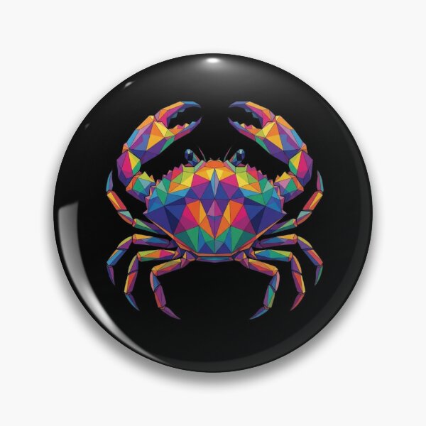 Item preview, Crab Geometric Pattern designed and sold by BhadzCheetah.