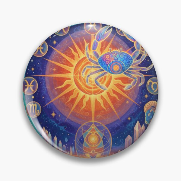 Item preview, CANCER  - The Crab - June 21 to July 22 designed and sold by ImageMagic2024.