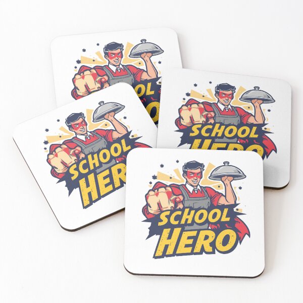 Item preview, School Lunch Hero – Funny Cafeteria Worker Gift, Lunch Lady Appreciation Design, School Staff Hero designed and sold by ChameraDesign.