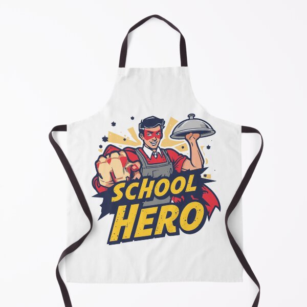Item preview, School Lunch Hero – Funny Cafeteria Worker Gift, Lunch Lady Appreciation Design, School Staff Hero designed and sold by ChameraDesign.