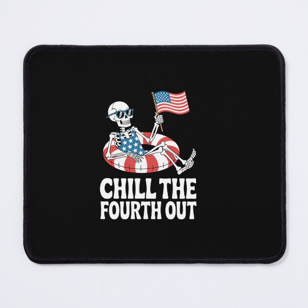 Item preview, 4th of July Skeleton Pool Party designed and sold by skulmanlatucool.