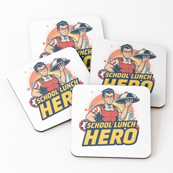 Item preview, School Lunch Hero – Funny Cafeteria Worker Gift, Lunch Lady Appreciation Design, School Staff Hero designed and sold by ChameraDesign.