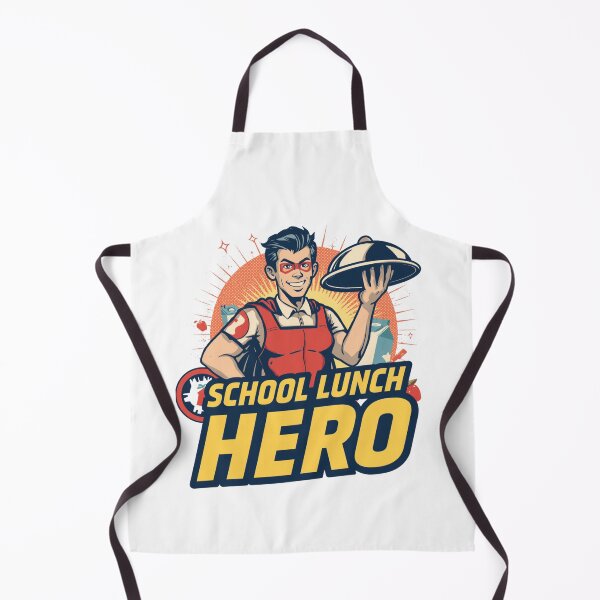 Item preview, School Lunch Hero – Funny Cafeteria Worker Gift, Lunch Lady Appreciation Design, School Staff Hero designed and sold by ChameraDesign.