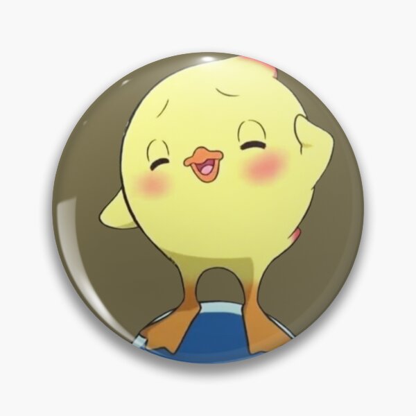 Item preview, Pippo Cute Chick Balancing | Kawaii Anime Bird Sticker designed and sold by lilacWhim.