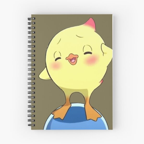 Item preview, Pippo Cute Chick Balancing | Kawaii Anime Bird Sticker designed and sold by lilacWhim.