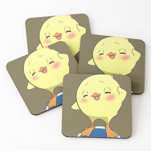 Item preview, Pippo Cute Chick Balancing | Kawaii Anime Bird Sticker designed and sold by lilacWhim.
