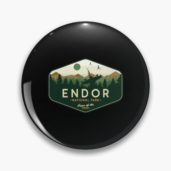 Item preview, Endor National Park Home of the Ewoks  designed and sold by elunyzexac.