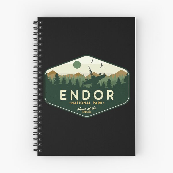 Item preview, Endor National Park Home of the Ewoks  designed and sold by elunyzexac.