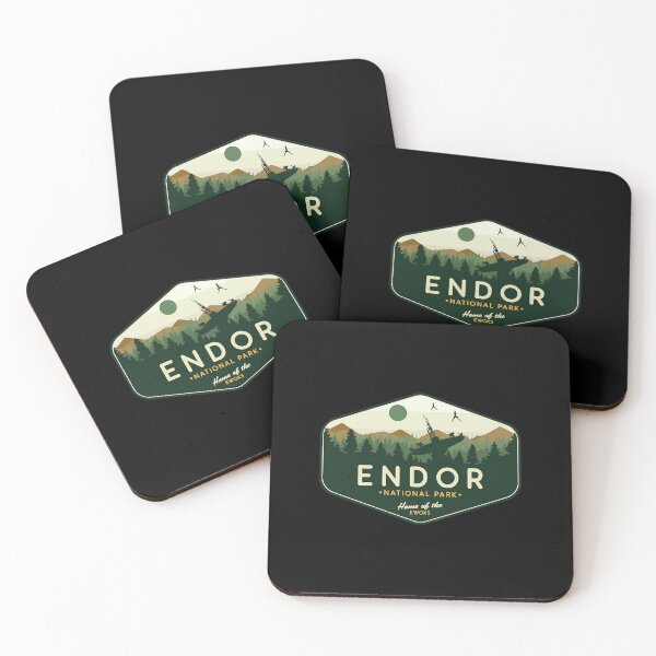 Item preview, Endor National Park Home of the Ewoks  designed and sold by elunyzexac.
