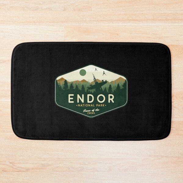 Item preview, Endor National Park Home of the Ewoks  designed and sold by elunyzexac.