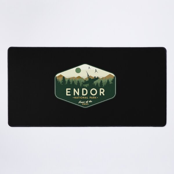 Item preview, Endor National Park Home of the Ewoks  designed and sold by elunyzexac.