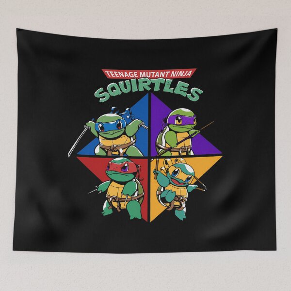 Item preview, Four Turtle Heroes So Cute And Smart Poster designed and sold by Dealme.