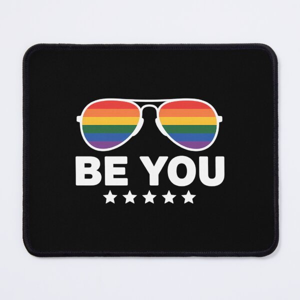 Item preview, Be You LGBT Rainbow Sunglasses designed and sold by sailorjessiArt.