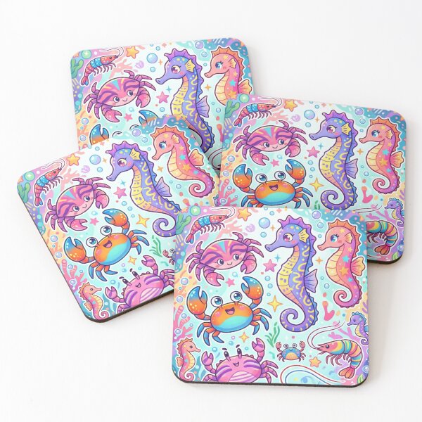 Item preview, marine animals designed and sold by PP&RAINBOW SHOP.