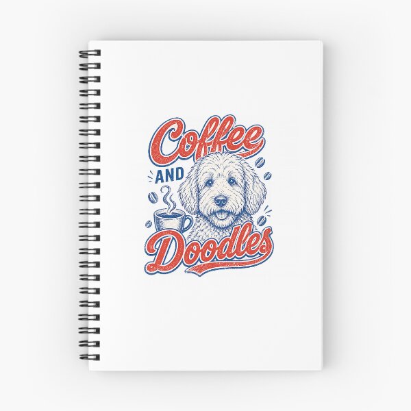 Item preview, Funny Coffee and Doodles Dog Lover Morning Caffeine Humor designed and sold by CriseldaBruning.