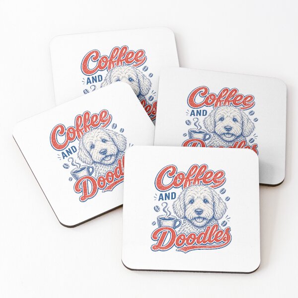 Item preview, Funny Coffee and Doodles Dog Lover Morning Caffeine Humor designed and sold by CriseldaBruning.