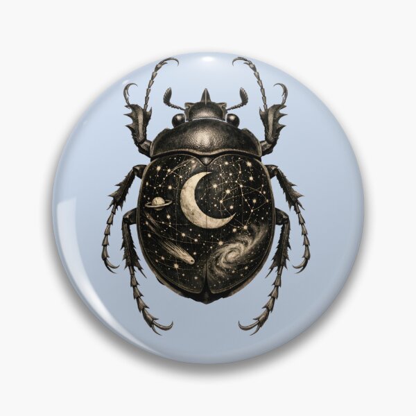 Item preview, Astral Entomology | Vintage Celestial Beetle & Star-Map Fine Art designed and sold by Studio77-Gothic.