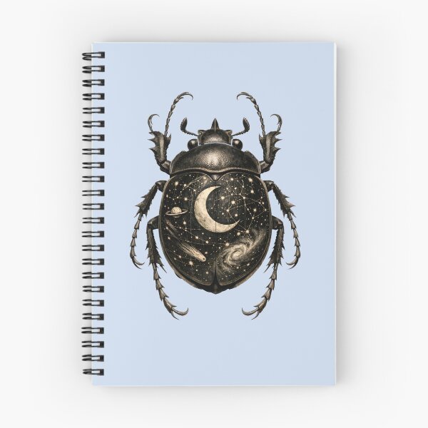 Item preview, Astral Entomology | Vintage Celestial Beetle & Star-Map Fine Art designed and sold by Studio77-Gothic.