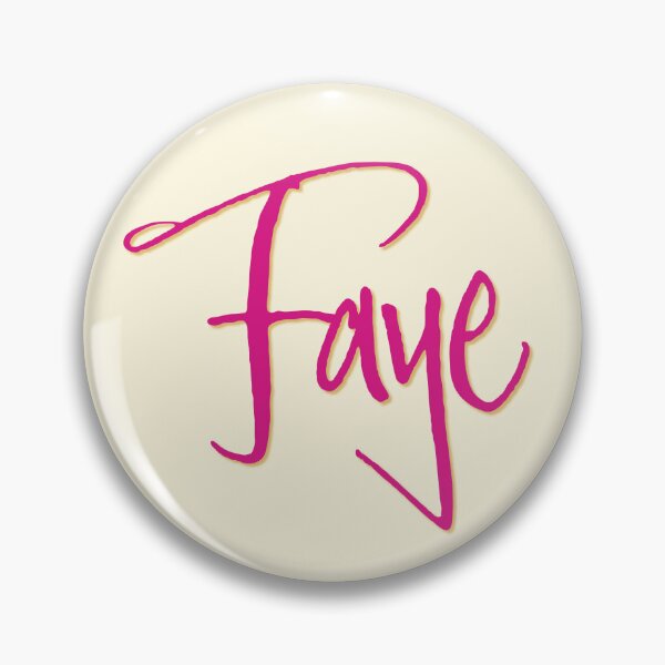 Item preview, FAYE personalized type design designed and sold by CharlottePlaceArt.