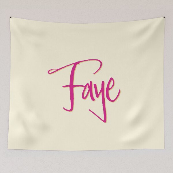 Item preview, FAYE personalized type design designed and sold by CharlottePlaceArt.