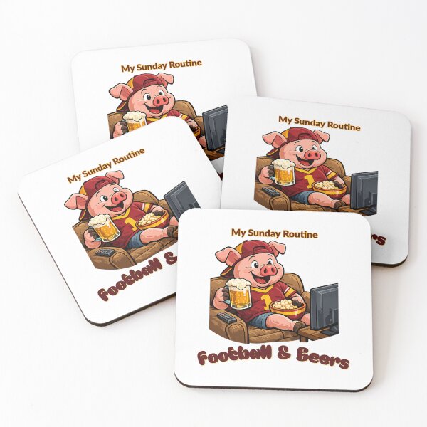 Item preview, Washington Commanders Sunday Football Beers designed and sold by haIfwayhomed.