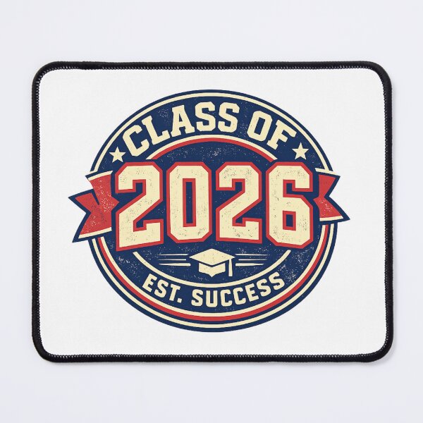 Item preview, Retro Class of 2026 Graduation Varsity Style Vintage Aesthetic designed and sold by EchoPrint Co..