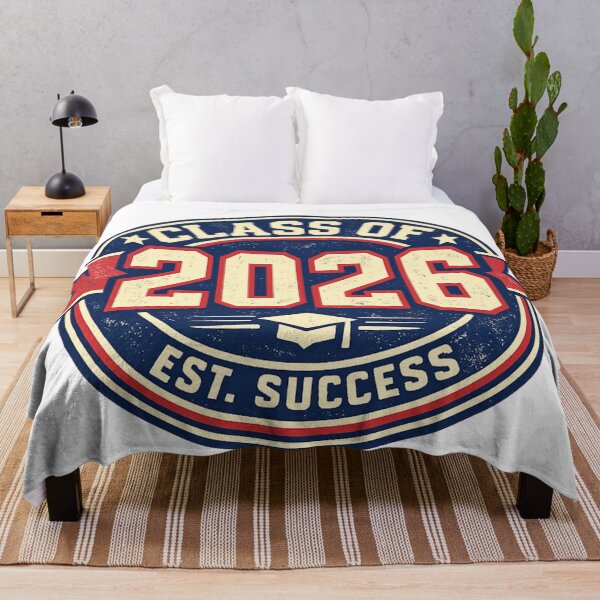 Item preview, Retro Class of 2026 Graduation Varsity Style Vintage Aesthetic designed and sold by EchoPrint Co..