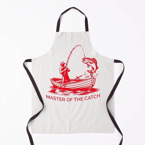 Item preview, Master of the Catch' Red Fisherman in Rowboat Logo designed and sold by 89BLACK.