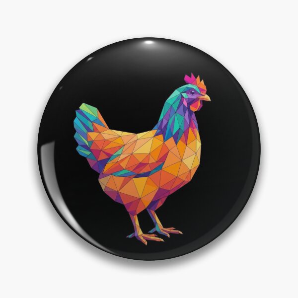 Item preview, Chicken Geometric Pattern designed and sold by BhadzCheetah.